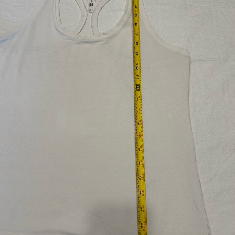 All in Motion Ivory Racerback Tank - Picture 4 of 8